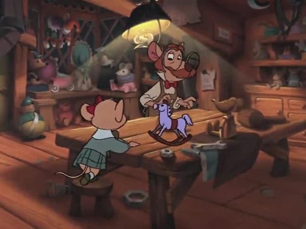 THE GREAT MOUSE DETECTIVE is unique among Disney films